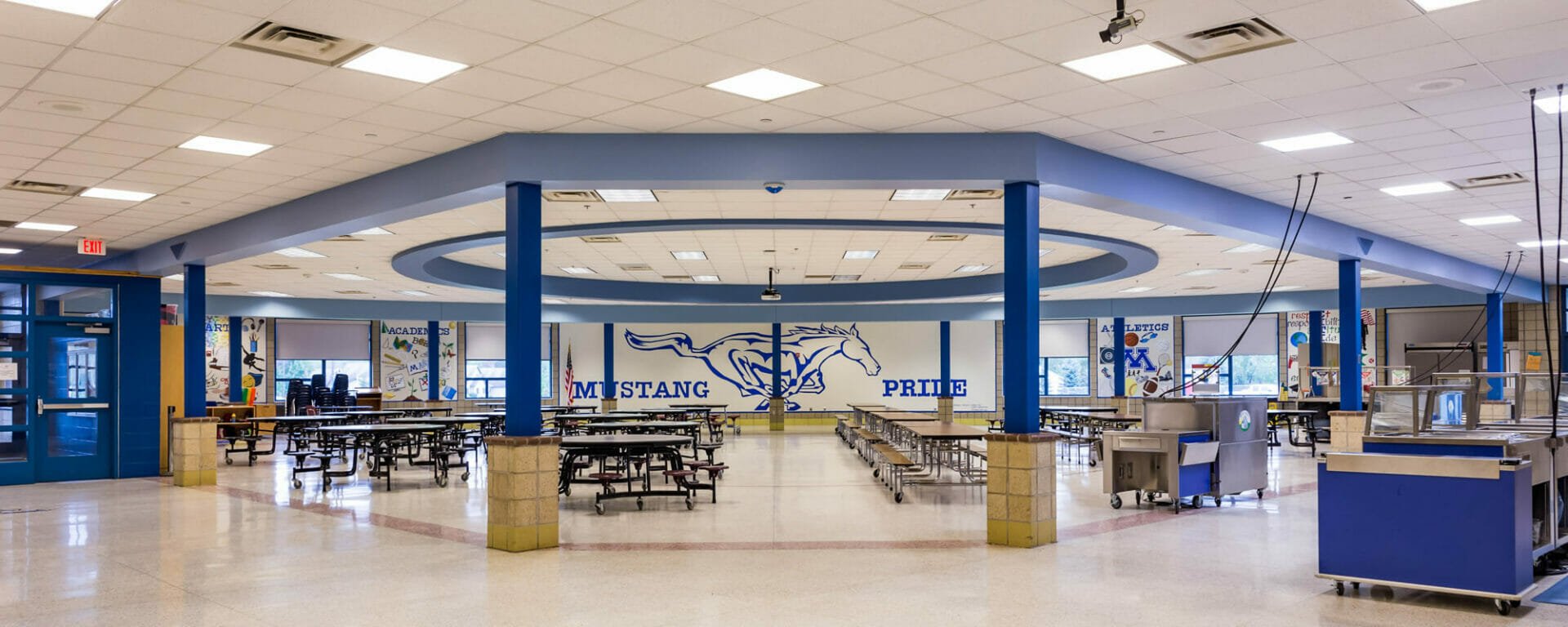 Mora Public School cafeteria