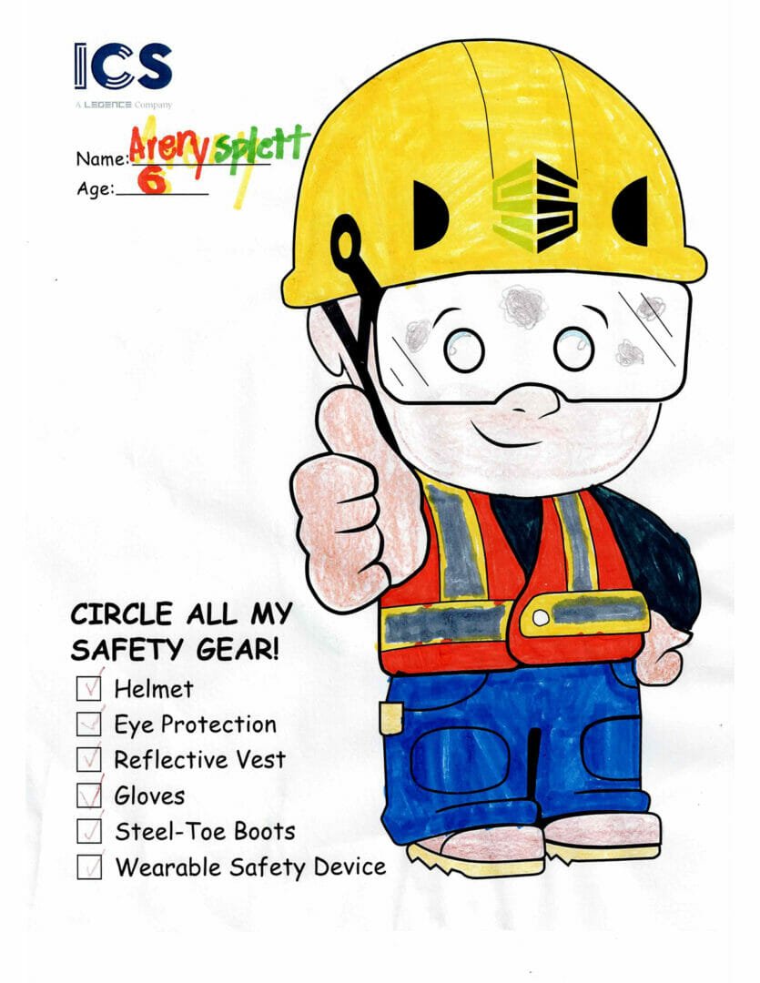 ICS_National Safety Week_Coloring Pages