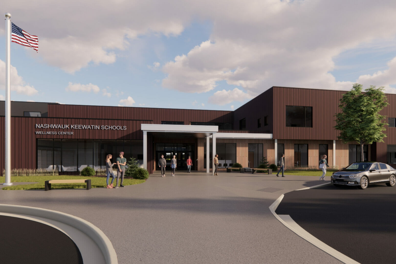 Nashwauk-Keewatin Public Schools - Project Rendering